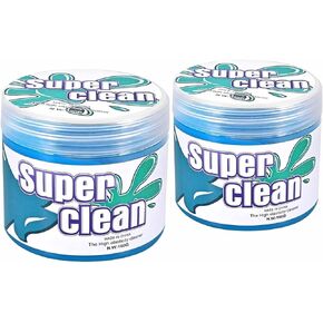 SuperKaKa 2 Pack Car Cleaning Gel,Car Cleaning Putty Kit Automotive Cleaner Duster Car Detailing kit Accessories Car Interior Essentials in Kuwait