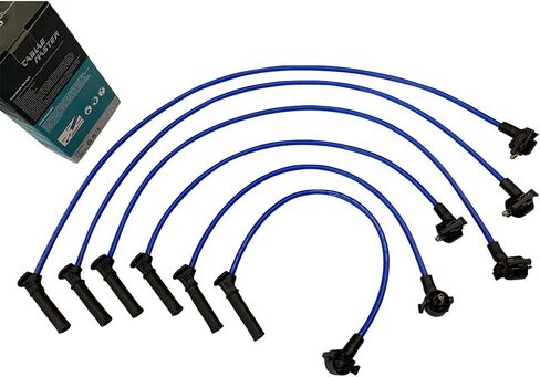 أسلاك توصيل الإشعال من Cable Master متوافقة مع Ford Explorer (Sport) (Sport Trac) Ranger 4.0L V6 01-11 in Saudi Arabia