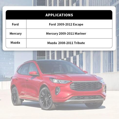 محرك قفل الباب الخلفي CNRAQR، محرك قفل الباب الخلفي متوافق مع 2009-2012 Ford Escape 2008-2011 Mazda Tribute 2009-2011 Mercury Mariner (استبدال OE# 9L8Z-7843150-B 9L8Z7843150B) in Saudi Arabia