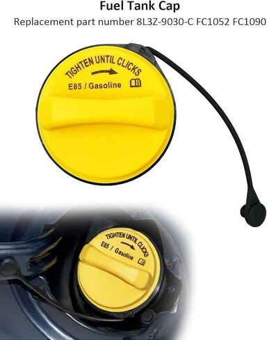 غطاء وقود الوقود HC3Z-9030-C، مناسب لسيارة فورد 2007-2020، لينكولن تاون كار 2008-2009، غطاء وقود E85 V8 6.2 لتر in Kuwait