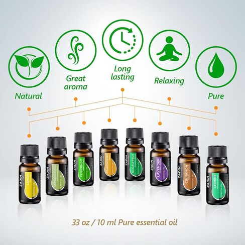 20 وسادة لإعادة تعبئة معطر هواء السيارة - .33 أونصة/10 مل من زيت الأوكالبتوس الأساسي النقي - وسادات بديلة لفتحة تهوية السيارة، أقراص إعادة تعبئة معطر الهواء مع الزيوت العطرية، رائحة الأوكالبتوس القوية in Kuwait