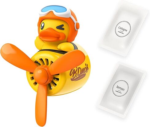 Car Air Fresheners Pilot Bear Cute Car Diffuser Rotating Propeller Cartoon Automotive Air Outlet Car Perfume Decoration (Pilot Bear) in Saudi Arabia