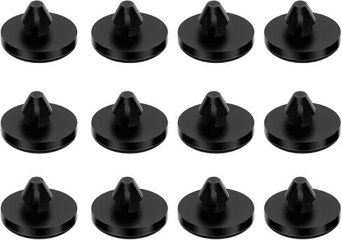 12 PCS Brake Switch Stopper,Brake Pedal Stop Pad,Car Brake Pedal Pad Brake Lights Switch Stopper,Brake Switch Pad Automotive Clutch Pedal Stopper 90541-06036 (Black） in Saudi Arabia
