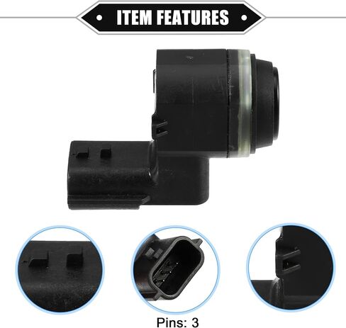 VekAuto Parking Sensor Compatible for Nissan Titan 2016-2021, Durable Plastic Black PDC Parking Aid Sensor in Saudi Arabia