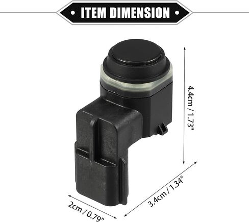 VekAuto Parking Sensor Compatible for Nissan Titan 2016-2021, Durable Plastic Black PDC Parking Aid Sensor in Saudi Arabia
