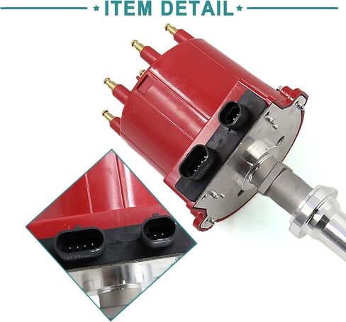 ACROPIX Car Auto Ignition Distributor Replacement Fit for Chevrolet P30 Red in Saudi Arabia