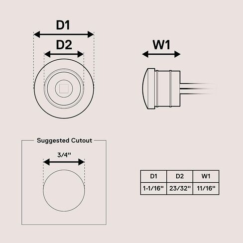 TRUE MODS 3/4" Inch Round Amber Trailer 12V LED Marker Light [DOT FMVSS 108] [SAE P2PC] [Semi-Spherical Output] [IP67 Waterproof] [Bullet Style] Small Clearance Marker Lights for Trailer Truck RV in Saudi Arabia