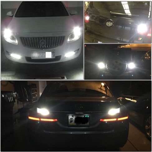 1156 1156a Ba15s LED لمبة صفراء كهرمانية، P21w 7506 1141 لمبة LED كهرمانية، تيار متردد/تيار مستمر 10-30 فولت 7.2 وات، مع جهاز عرض، 1000 لومن، للسيارة والدراجات النارية. (حزمة من 2) in Saudi Arabia