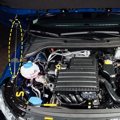 X AUTOHAUX 2 Set Front Hood Lift Supports Gas Struts Springs Replace for Ford Maverick 2022 UP in Saudi Arabia