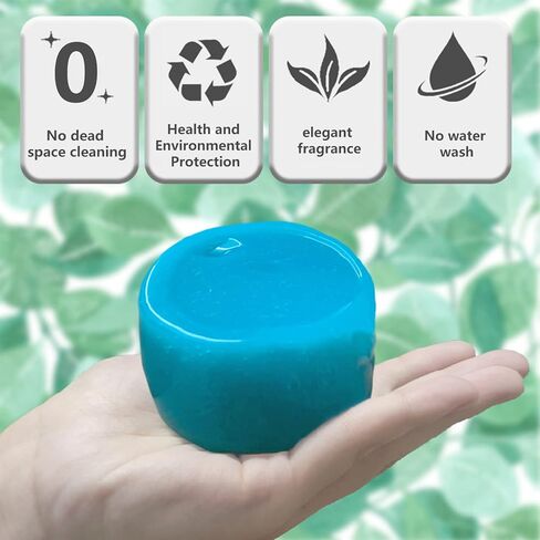 SuperKaKa 2 Pack Car Cleaning Gel,Car Cleaning Putty Kit Automotive Cleaner Duster Car Detailing kit Accessories Car Interior Essentials in Kuwait