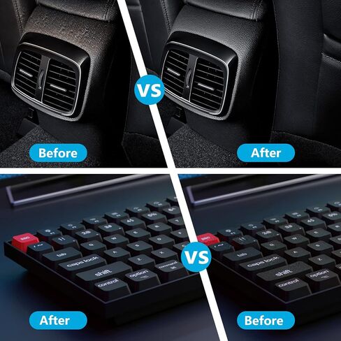 SuperKaKa 2 Pack Car Cleaning Gel,Car Cleaning Putty Kit Automotive Cleaner Duster Car Detailing kit Accessories Car Interior Essentials in Kuwait