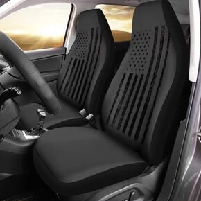 Army Green Camouflage Car Seat Cover Front Seat Only 2pcs Pack for Women Girls,Universal Non-Slip Vehicle Cushion Cover Protectors in Saudi Arabia