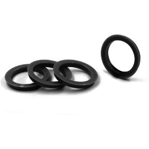 Wheel Accessories Parts set of 4 Hub Centric Ring 72.56mm OD to 66.1mm Hub ID, Metal (Wheel Hub Ring, 4 Pack, 72.56 mm OD to 66.10 mm ID Wheel Centerbore, Metal)