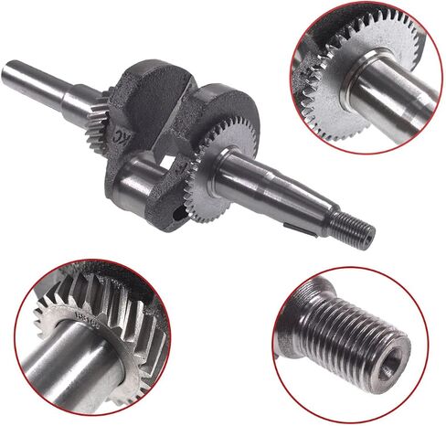 awtetpje Standard 3/4" Parallel Crankshaft For Honda 5.5HP GX200 For Predetor 196cc 212cc in Saudi Arabia