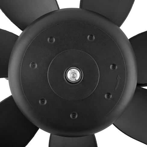 WEDOAUTO محرك مساعد المبرد مروحة تبريد المحرك الجانب الأيسر للسائق مناسب لأودي A3 04-13، TT 08-12، لفولكس واجن بيتل CC Eos Golf GTI Jetta Passat R32 Rabbit Tiguan استبدال # 1K0959455N in Saudi Arabia