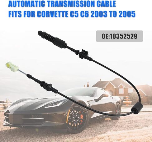كيبل ناقل الحركة الاوتوماتيكي 41.73 انش من باك فولت متوافق مع كورفيت C5 C6 2003-2005 بديل لـ 10352529 10338402 in Kuwait