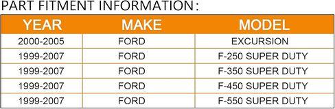 محرك منفاخ BRTEC HVAC لرحلة Ford 2000-05، لفورد 1999-2007 F-250/F-350/F-450/F-550 Super Duty in Saudi Arabia