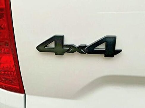 4x4 Blackout Emblem Overlays Kit Compatible for Tundra Tacoma 4RUNNER Accessories with Strong Adhesive, 3D Raised ABS 4x4 Badge 1 pcs(Matte Black) in Saudi Arabia