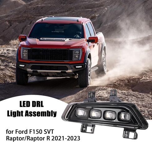 1 Pair Switchback White/Amber/Ice Blue LED Front Bumper Fog Light, 2pcs Daytime Running Lights w/Sequential Flash Turn Signal Light, Bumper Fog Lamps for Ford F-150 Raptor 2021 2022 2023 in Saudi Arabia