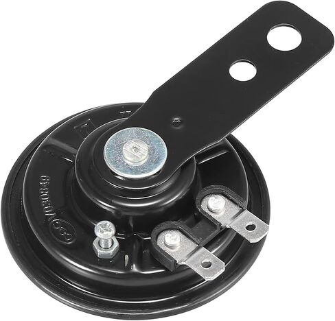 uxcell a15111600ux0161 يونفيرسال جولة عالية القرن مكبر صوت 12 فولت 1.5 أمبير للدراجات النارية in Saudi Arabia