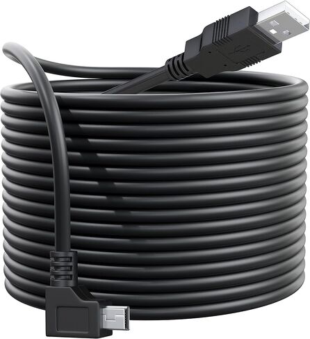 روف كابل طاقة USB صغير لشحن السيارة بطول 12 قدم لكاميرا لوحة القيادة R2-4K من التيميت in Kuwait