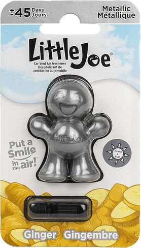 Little Pup 96603 Ocean Splash Scent، معطر هواء للسيارة، مشابك لفتحة تهوية مكيف الهواء، زيت عطري خالٍ من الكحول، بلاستيك غير خطر وغير سام، مجموعة من 1 in Kuwait