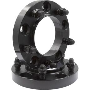 Wheel Accessories Parts 2 Pcs Hub Centric Wheel Spacers 5 on 150mm 5x150mm 1.00" Thick 14mm 1.50 14x1.50mm Thread Stud 110mm Hub Fits 2000+ Toyota Land Cruiser | 2008+ Sequoia | 2007-21 Tundra