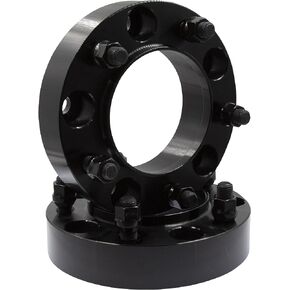 Wheel Accessories Parts 2 Pcs Hub Centric Wheel Spacers 5 on 150mm 5x150mm 1.50" Thick 14mm 1.50 14x1.50mm Thread Stud 110mm Hub Fits 2000+ Toyota Land Cruiser | 2008+ Sequoia | 2007-21 Tundra