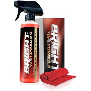 Ceramic Coating Car Wax -By Bright Formula for Cars - 3 in 1 Ceramic Spray Wax And Wash, Car Coating - Ceramic Coating Detail Si02 Spray - Ceramic Wax For Cars, Silicon Dioxide Ceramic Spray Coating For Cars in Saudi Arabia