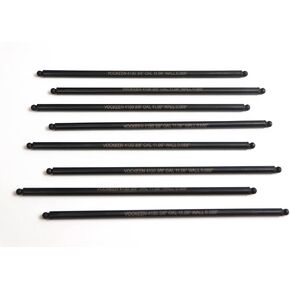 4130 chromoly hi-performance push rods length 11.06" OD 3/8" wall 0.088" end tips pre-installed in Saudi Arabia