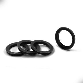 Wheel Accessories Parts Set of 4 Hub Centric Ring 72.56mm OD to 70.3mm Hub ID, Metal (Wheel Hub Ring, 4 Pack, 72.56 mm OD to 70.30 mm ID Wheel Centerbore, Metal)