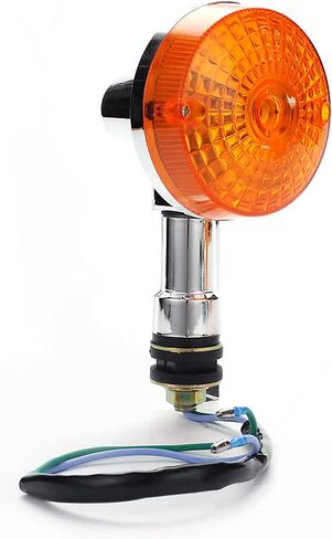 زد ايه اس 4 قطع من اشارات الانعطاف - مصابيح اشارة الانعطاف الامامية والخلفية للدراجات النارية متوافقة مع سوزوكي ياماها - كهرماني - مصباح LED - اكسسوارات الدراجات النارية - مجموعة مصابيح خلفية in Kuwait