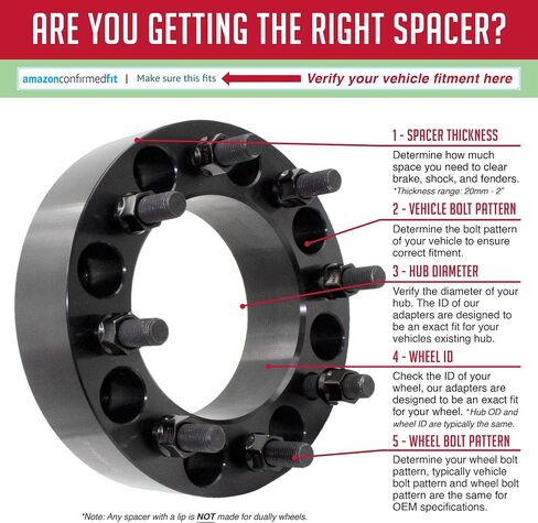 Wheel Accessories Parts 2 Pc Hub Centric Wheel Spacers 8 on 170mm to 8 on 6.50 2.00 Thick 14mm 1.50 Thread Stud 124.9mm Hub Fits Adapts 2001-10 Silverado Sierra 2500 3500 Wheels to 2003+ F250 F350 in Saudi Arabia