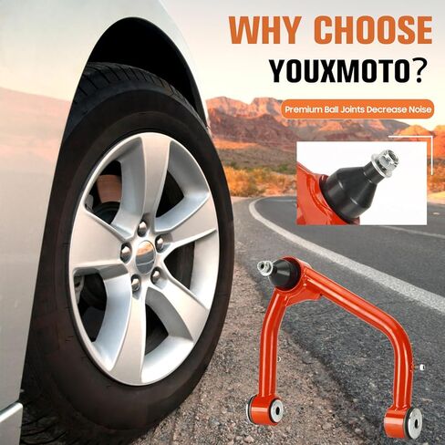 2-4" Lift Suspension Front Upper Control Arms Kit for GMC Sierra 1500 2019-2022, for Chevrolet Silverado 1500 2019-2022 in Kuwait