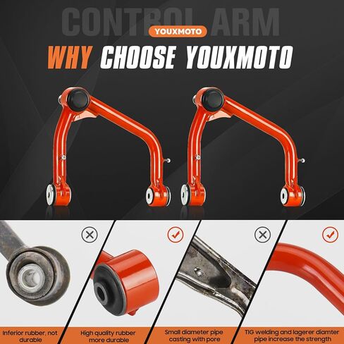 2-4" Lift Suspension Front Upper Control Arms Kit for GMC Sierra 1500 2019-2022, for Chevrolet Silverado 1500 2019-2022 in Kuwait