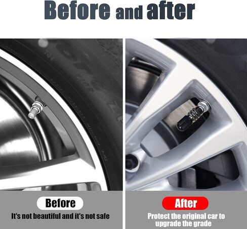 Fogfar Pack-16 Car Tire Valve Stem Caps, Copper Valve Nozzle Extension Cap for Most Cars, Motorcycles and Bikes (Silver) in Saudi Arabia