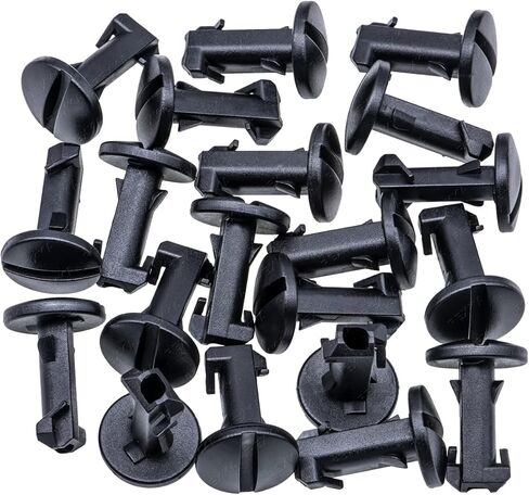 20 قطعة من بطانة الجسم من ريكسكا ملتوية لقفل مشبك التثبيت متوافق مع لاند روفر LR012844 ديسكفري رينج روفر (عبوة من 20 قطعة) in Kuwait