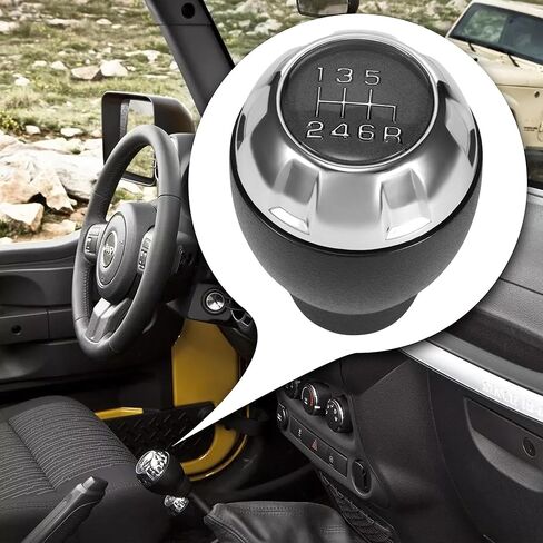 مقبض ناقل الحركة G 6 سرعات مناسب لـ 2011-2018 جيب رانجلر JK مقبض ناقل الحركة اليدوي in Kuwait