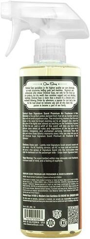 كيميكال جايز AIR_069_16 معطر هواء ممتاز ومزيل للرائحة، رائحة النجاح (رائع للسيارات والشاحنات وسيارات الدفع الرباعي والمركبات الترفيهية والمنزل والمكتب والمزيد) 16 أونصة سائلة in Kuwait