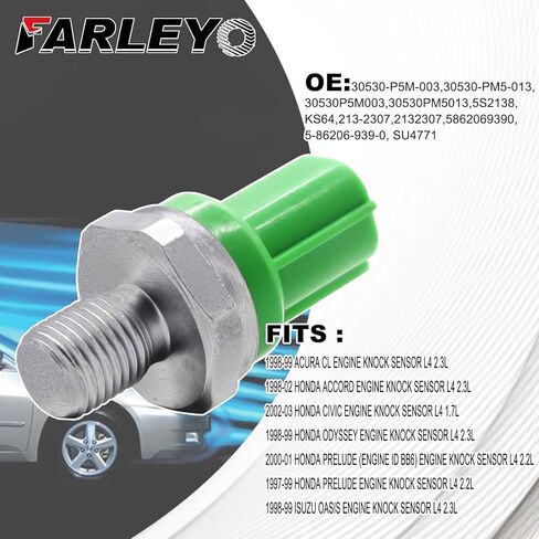 FARLEYO مستشعر تفجير الإشعال 30530-P5M-013 متوافق مع Honda Accord Prelude 98-02، Odyssey Oasis Acura CL 1998 1999، Civic 2002 2003 in Kuwait