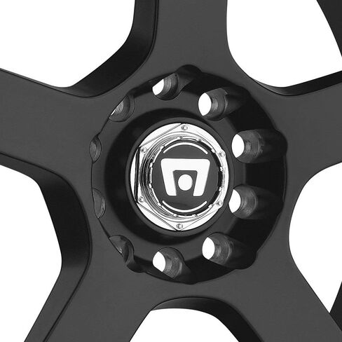 MR116 FS5 16x7، نمط المسمار: 5x4.25/4.5، الإزاحة: 40، شريط سباق أسود غير لامع، مجموعة من 1 in Kuwait