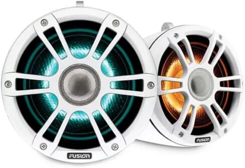 Garmin Fusion® Signature Series 3i Marine Wake Tower Speakers, 8.8" 330-watt CRGBW Sports White Marine Wake Tower Speakers (Pair) in Saudi Arabia