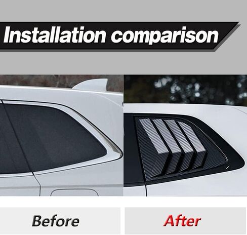 2PCS ABS Bright Black Racing Style Rear Side Window Louvers Air Vent Scoop Shades Panel Cover Auto Exterior Decoration Trim Accessories for Honda CRV 2017 2018 2019 2020 2021 2022 in Kuwait