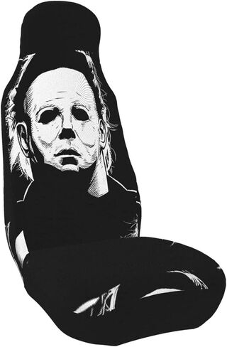 Dxddsdks Michael Myers Car Seat Cover, Car Seat Protection Cover, Advanced Elastic Universal Car Cushion Cover, Car Seat Cover is Suitable for Most Truck Cars in Saudi Arabia