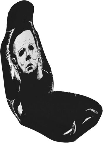 Dxddsdks Michael Myers Car Seat Cover, Car Seat Protection Cover, Advanced Elastic Universal Car Cushion Cover, Car Seat Cover is Suitable for Most Truck Cars in Saudi Arabia
