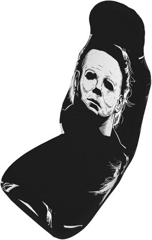 Dxddsdks Michael Myers Car Seat Cover, Car Seat Protection Cover, Advanced Elastic Universal Car Cushion Cover, Car Seat Cover is Suitable for Most Truck Cars in Saudi Arabia