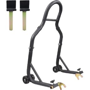 BESTOOL Heavy Duty Motorcycle Stand Rear Lift Stand Universal Sport Bike Swingarm Spool Paddock Rear Stand for Most Suzuki Yamaha Honda Kawasaki Black in Kuwait
