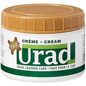 Urad. Leather Care and Leather Conditioner. Made in Italy Leather Cream, Moisturizer for Refurbishing and Restoring and 5X Euroclean Emergency Spot Cleaning Wipes. (Black)