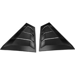 X AUTOHAUX 1 Pair for Nissan Altima 2019-2022 Rear Side Window Louvers Air Vent Scoop Streamline Shades Cover Blinds Decorative Matte Black in Saudi Arabia