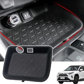 for RAV4 Center Console Organizer Tray Compatible with Toyota RAV4 2023 2022 2021 2020 2019 Accessories, Interior Accessories, Gear Shift Tray Organizer Insert Tray